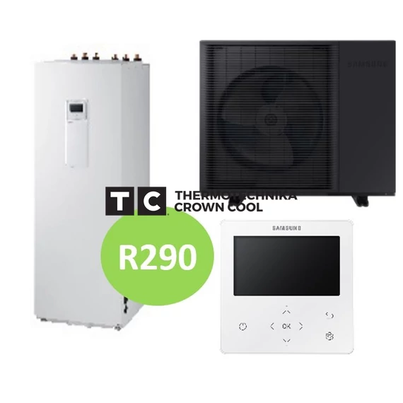 Samsung AE260CNWMGG/EU + AE120CXYDGK/EU hőszivattyú MONO 12 kW (380-R290)