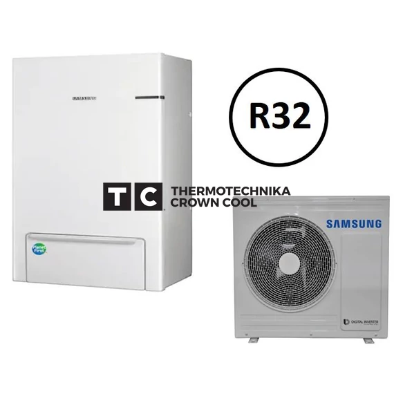 Samsung AE090RNYDEG/EU + AE060RXEDEG/EU hőszivattyú SPLIT 6 kW (220-R32)