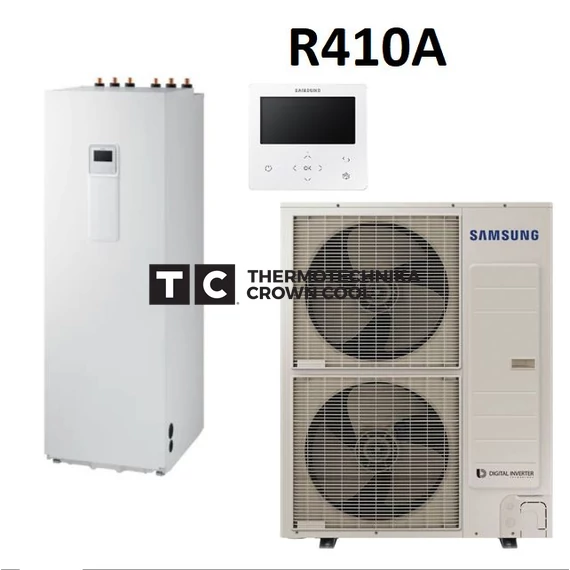 Samsung AE260TNWTEH/EU + AE120MXTPGH/EU hőszivattyú TDM Plus 12 kW (380-R410A)